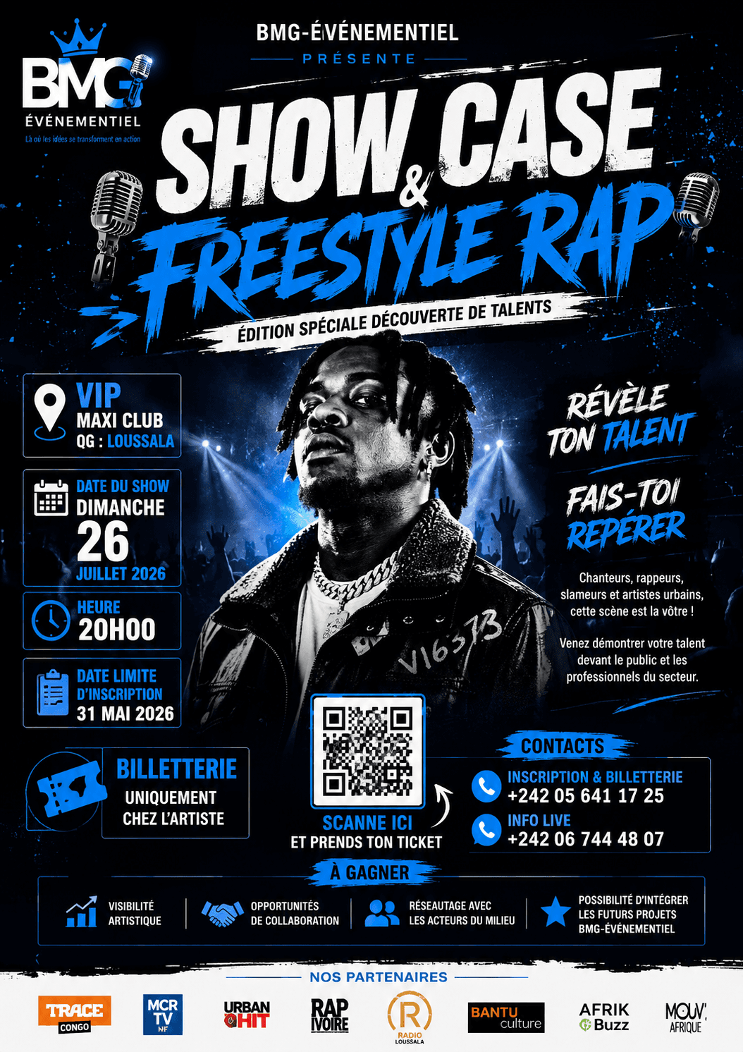 Show case & freestyle rap